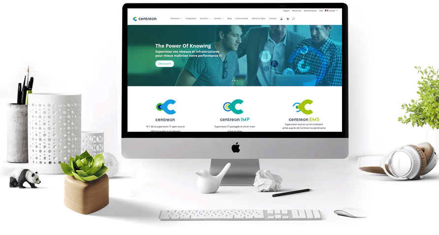Centreon Bleu Ebene
